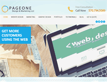 Tablet Screenshot of pageonewd.com